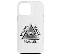 Œil Qui voit Tout - Pyramide « Real Eyes Realize Real Lies » Coque pour iPhone 13 Pro Max