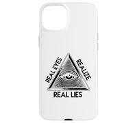 Œil Qui voit Tout - Pyramide « Real Eyes Realize Real Lies » Coque pour iPhone 15 Plus