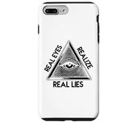 Œil Qui voit Tout - Pyramide « Real Eyes Realize Real Lies » Coque pour iPhone 7 Plus/8 Plus