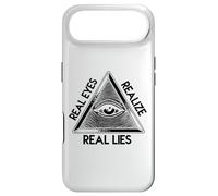 Œil Qui voit Tout - Pyramide « Real Eyes Realize Real Lies » Coque pour iPhone Air