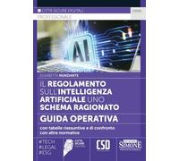 Il regolamento sull'intelligenza artificiale uno schema ragionato. Guida operativa con tabelle riassuntive e di confronto con altre normative