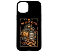 Il remplit ma Tasse avec la Citrouille Grace Coque pour iPhone 15 Plus