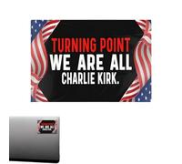 Il s'agit du point tournant pour les dortoirs universitaires, nous soutenons les autocollants Charlie Kirk, pour le souvenir et l'hommage, faciles à utiliser