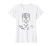 Il s'agit du Produit T-Shirt Graphique avec Valeur, Femme, Blanc, S