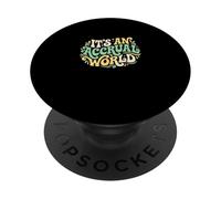 Il s'agit d'un Comptable d'audit Mondial de comptabilité financière PopSockets PopGrip Adhésif