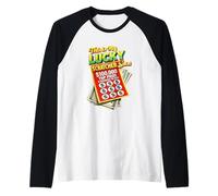 Il s'agit d'un Jeu de Ticket de loterie Lucky Scratcher Manche Raglan