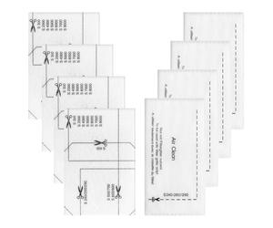 Il s'agit d'un kit de 8 filtres d'aspirateur pour Miele. Il est compatible avec les modèles Miele Complete C1/2/3, Compact C1/2, Classic C1, Dynamic U1 et S200-S899