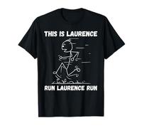 Il s'agit d'un morceau de nom personnalisé Laurence Run Laurence Run T-Shirt