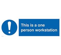 Il s'agit d'un poste de travail pour une personne.