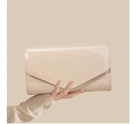 Il s'agit d'un sac de soirée de type enveloppe fait de PU verni. Son design est simple et lisse, avec des lignes épurées et une surface vernie brillante qui donne un aspect raffiné et haut de gamme au