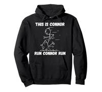 Il s'agit d'une Piste Amusante Connor Run Connor Run avec nom personnalisé Sweat à Capuche