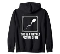Il s'agit d'une très Vieille Image de Moi, drôle, Classique, Minimaliste Sweat à Capuche