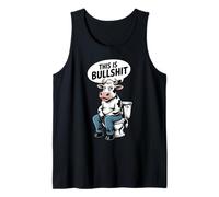 Il s'agit d'une Vache Sarcastique drôle de connerie Débardeur