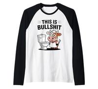 Il s'agit d'une Vache Sarcastique drôle de connerie Manche Raglan