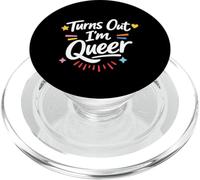 Il s'avère Que Je suis Queer - Une drôle de fierté LGBTQ+ PopSockets PopGrip pour MagSafe