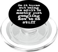 Il s'avère qu'être Un Adulte, C'est Simplement googler Comment Faire des Choses PopSockets PopGrip pour MagSafe