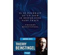 Il se pourrait qu'un jour je disparaisse sans trace