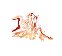 Il s'embrassèrent réduits ensemble Vinyle Orange Vinyle