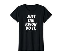 Il Suffit de Le Prendre en Main T-Shirt Graphique avec Valeur, Femme, Noir, L