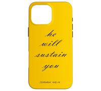 Il Te soutiendra Ésaïe 46:4 Coque pour iPhone 16 Pro Max