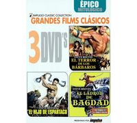 Il Terrore Dei Barbari (1959) +Il Figlio Di Spartacus (1963) + Il Ladro Di Bagdad (1961) / El Terror De Los Barbaros + El Hijo De Espartaco + El Ladrón De Bagdad (Dvd)