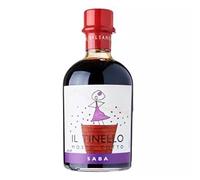 IL TINELLO Mosto Cotto Saba 250 ml - Un pré-bausamique non concentré, il offre une saveur sucrée caramélisée aux recettes