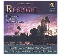 Ottorino Respighi – Il Tramonto / Deità Silvane / Cinq Mélodies / Quartetto Dorico – Vox