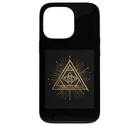 Œil Triangle Vision Sagesse Symbole Vérité Coque pour iPhone 13 Pro