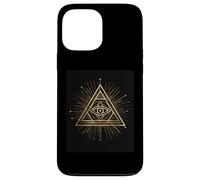 Œil Triangle Vision Sagesse Symbole Vérité Coque pour iPhone 13 Pro Max