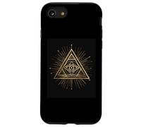 Œil Triangle Vision Sagesse Symbole Vérité Coque pour iPhone SE (2020) / 7/8