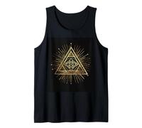 Œil Triangle Vision Sagesse Symbole Vérité Débardeur