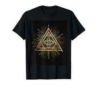 Œil Triangle Vision Sagesse Symbole Vérité T-Shirt