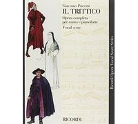 PUCCINI G. - TRITTICO - BROCHURE - CHANT ET PIANO