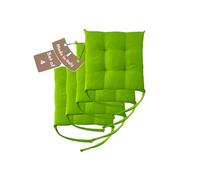 Il Tuo Artigiano Design Lot de 4 ou 6 Coussins pour Chaises de Cuisine Made in Italy - Coussins pour Chaises de Cuisine lot de 6 40x40 cm épaisseur 6 cm - Rembourrage en Éponge et Acrylique Doux (4