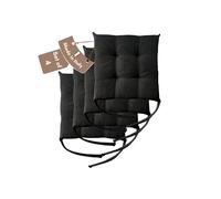 Il Tuo Artigiano Design Lot de 4 ou 6 Coussins pour Chaises de Cuisine Made in Italy - Coussins pour Chaises de Cuisine lot de 6 40x40 cm épaisseur 6 cm - Rembourrage en Éponge et Acrylique Doux (4