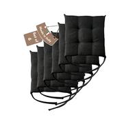 Il Tuo Artigiano Design Lot de 4 ou 6 Coussins pour Chaises de Cuisine Made in Italy - Coussins pour Chaises de Cuisine lot de 6 40x40 cm épaisseur 6 cm - Rembourrage en Éponge et Acrylique Doux (6