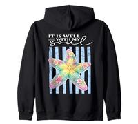Il va Bien à Mon âme Christian Pretty Ocean Starfish Sweat à Capuche