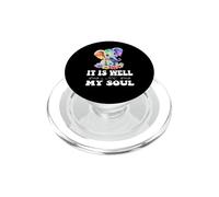 Il va Bien avec Mon âme, Christian, Mignon Petit éléphant PopSockets PopGrip pour MagSafe