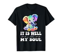 Il va Bien avec Mon âme, Christian, Mignon Petit éléphant T-Shirt