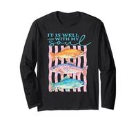 Il va Bien avec My Soul Christian Coastal Fish Beach Vibes Manche Longue
