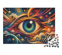 Œil Vague Planète 1000pcs Mini Puzzle pour Famille Détente