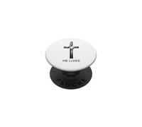 Il VIT la Croix chrétienne PopSockets PopGrip Adhésif