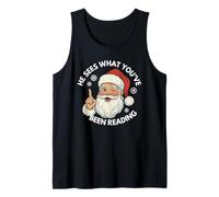 Il voit ce Que tu as lu, Un Noël drôle et livresque. Débardeur