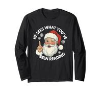 Il voit ce Que tu as lu, Un Noël drôle et livresque. Manche Longue