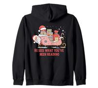 Il voit ce Que tu as lu, Un Noël drôle et livresque. Sweat à Capuche