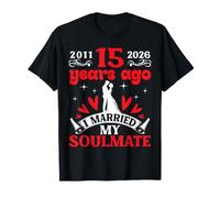 Il y a 15 Ans, J'Ai épousé Le 15e Anniversaire de Mariage de Mon âme sœur T-Shirt