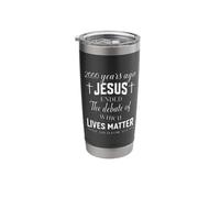 Il y a 2000 ans, Jésus a terminé le débat Christian Believe Gobelet isotherme en acier inoxydable double paroi