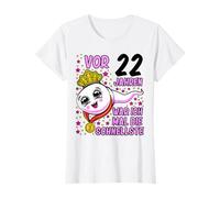 Il y a 22 Ans, j'étais Le 22e Anniversaire Le Plus Rapide Femme T-Shirt