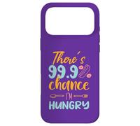 Il y a 99,9% de Chances Que j'aie Faim Coque pour iPhone 17 Pro Max