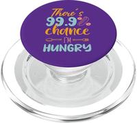 Il y a 99,9% de Chances Que j'aie Faim PopSockets PopGrip pour MagSafe